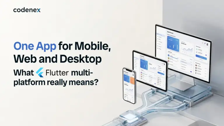 One App for Mobile, Web and Desktop: What Flutter Multi-Platform Really Means